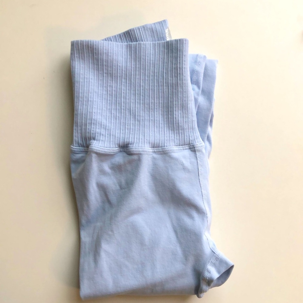Brand New XS-S Free People Good Karma Leggings💖Light Blue color.